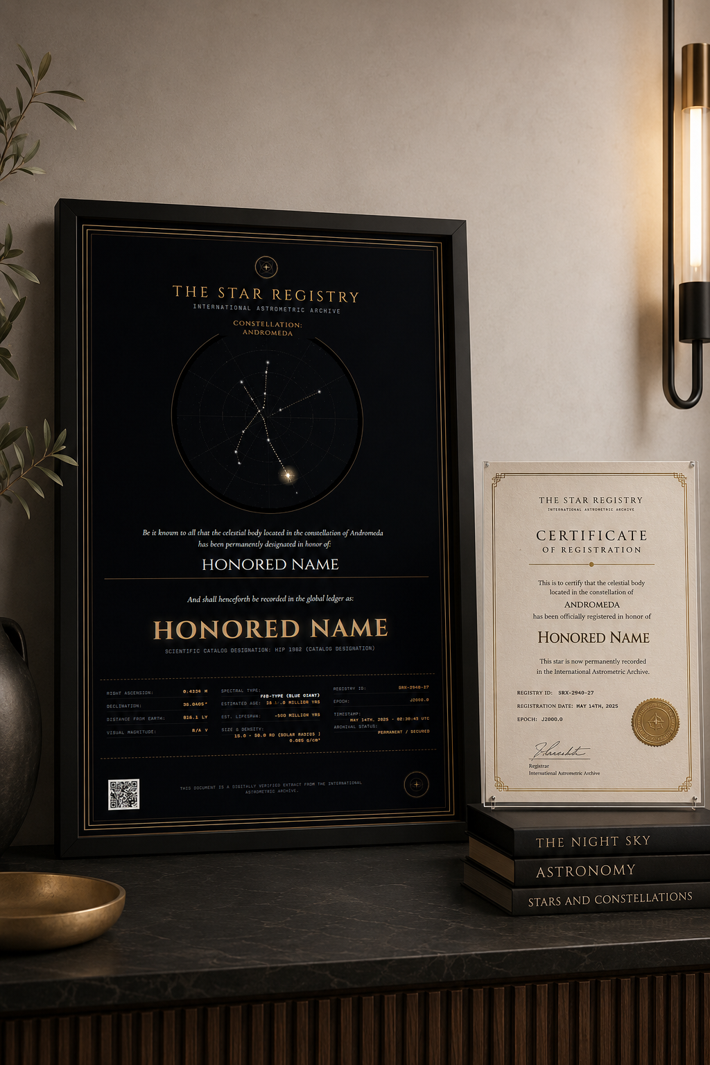 Museum Grade Star Map Kit